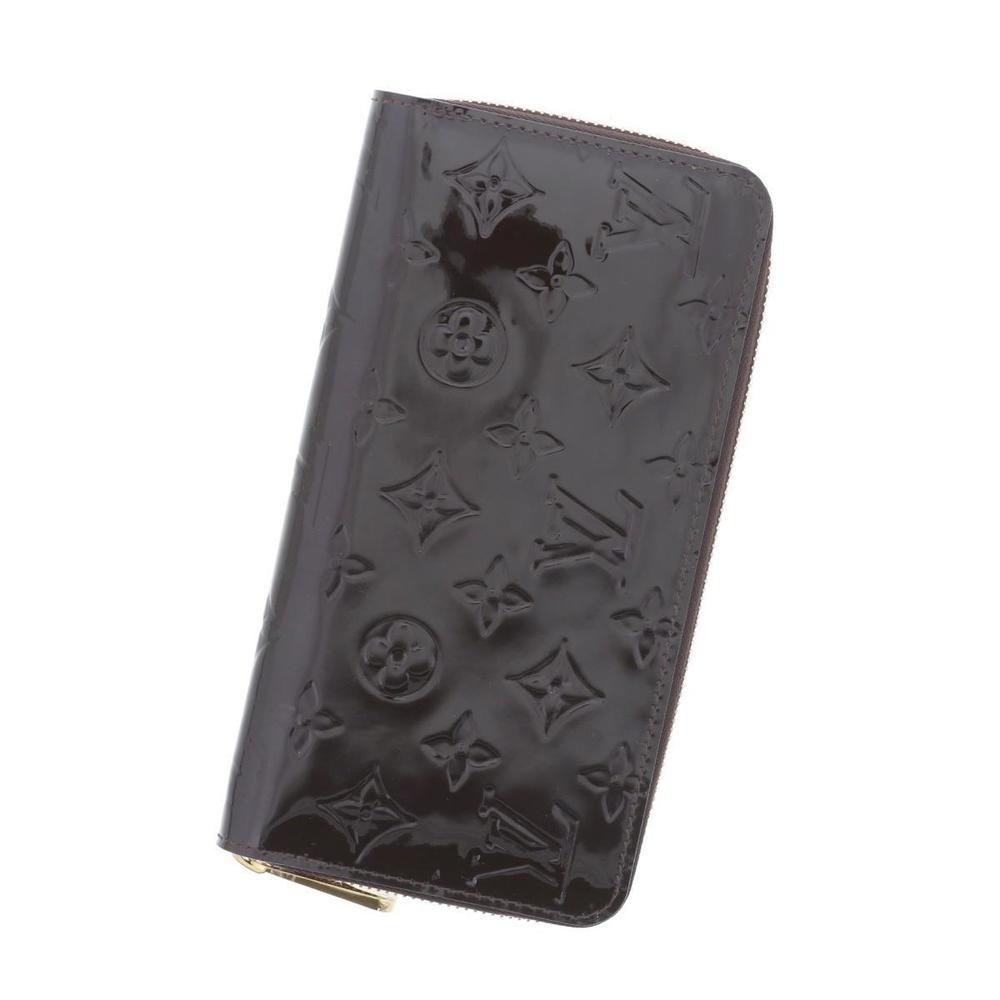 Louis Vuitton Vernis Amarante Zippy Long Wallet